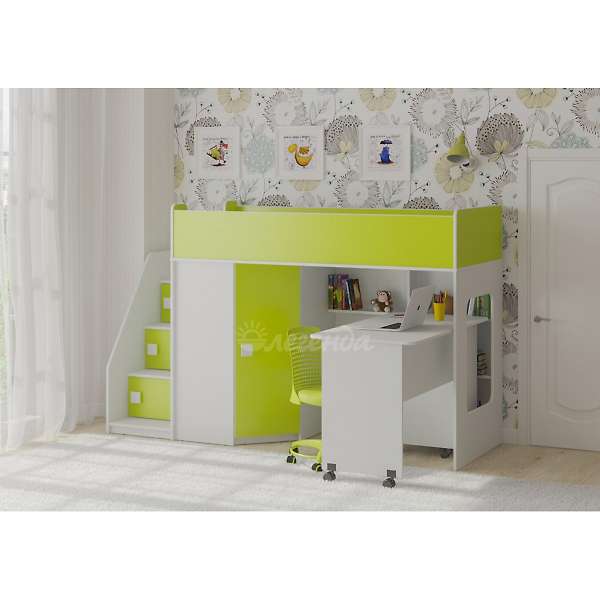 Купить кровать-чердак легенда 43.2.4 - 29 510 ₽