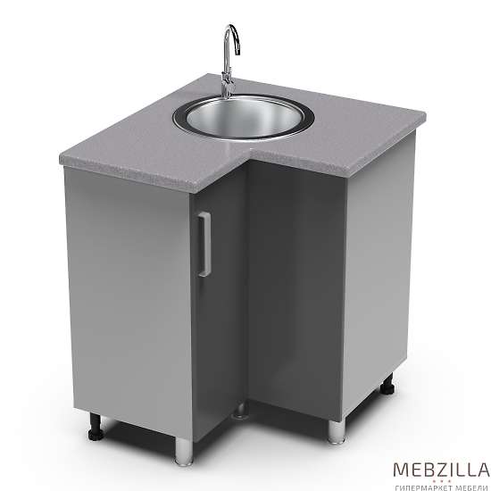 Купить угловая мойка 850х850 угол прямой танго умп - 5 059 руб.