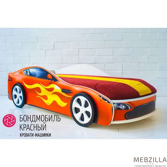 Купить кровать-машина бондмобиль - 18 990 руб.
