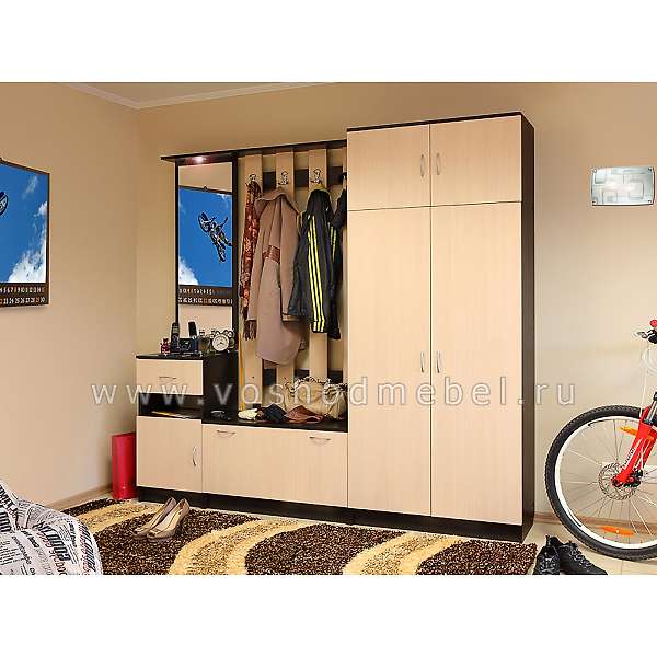 Купить шкаф двухдверный м-5 машенька - 5 320 руб.