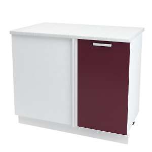 Шкаф напольный стыковочный Джулия ШНУ 1000 Б/СТ