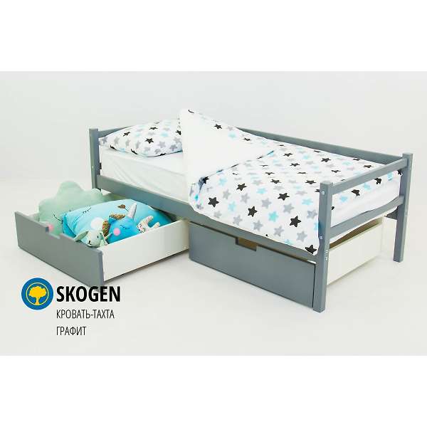 Купить кровать-тахта svogen графит - 8 990 руб.