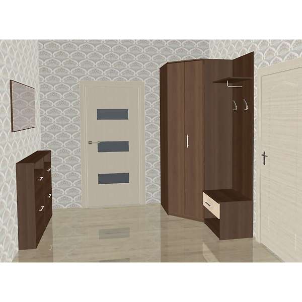 Купить шкаф угловой виктория вк7 - 10 916 ₽