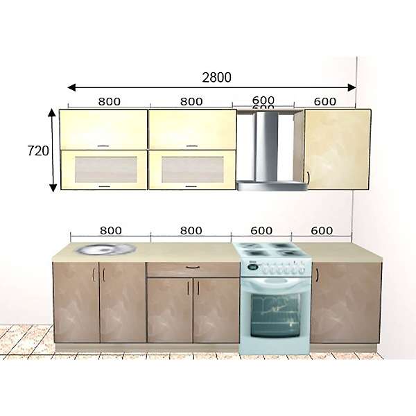 Купить кухня базис 01 - 50 867 руб.