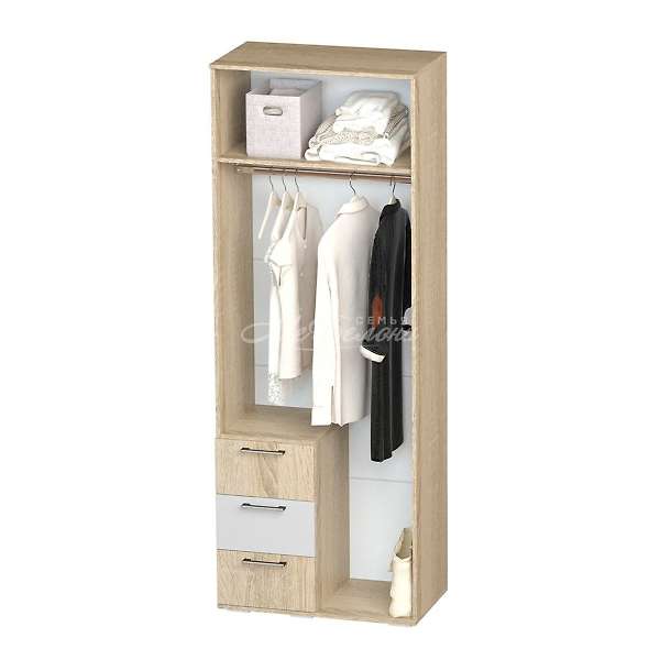 Купить шкаф двухдверный шк-12 белладжио - 9 886 руб.