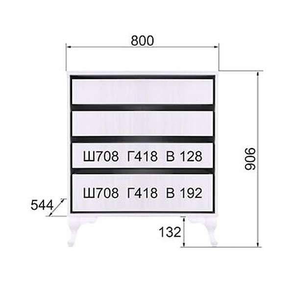 Купить комод принцесса - 21 020 руб.
