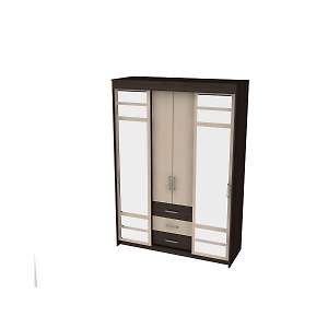 Шкаф-купе трехдверный Юнона