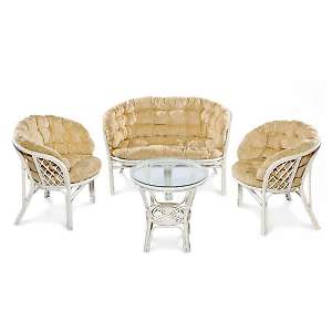 Комплект кофейный Багама белый 03/10W