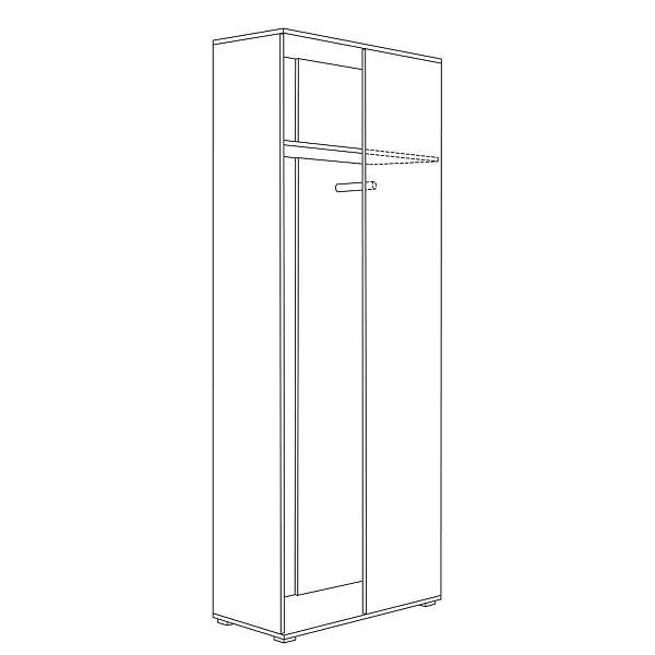 Купить шкаф для одежды 13.137 куба - 7 009 руб.