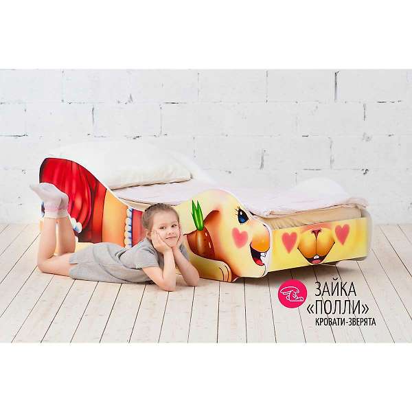 Купить кровать-зверенок зайка-поли - 8 690 руб.