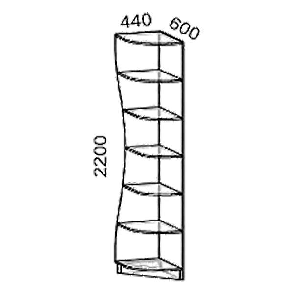 Купить стеллаж кл60 - 4 747 руб.