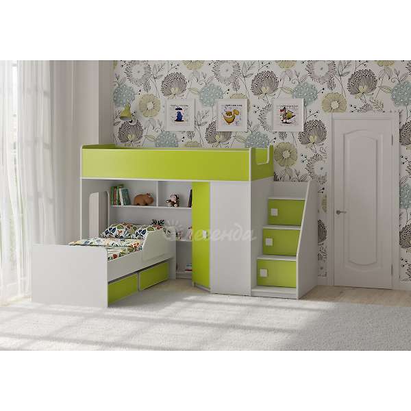 Купить кровать двухъярусная легенда 43.2.2 - 30 640 ₽