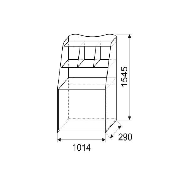 Купить стеллаж квест 8 - 5 088 руб.