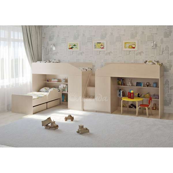 Купить кровать трехъярусная легенда 11.13 - 46 090 ₽