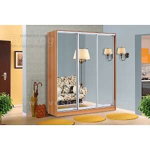 Шкаф-купе трехдверный КЛ3/60/2.2 Люкс