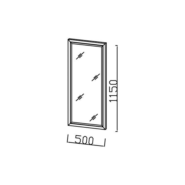 Купить зеркало навесное визит-4 - 2 500 руб.