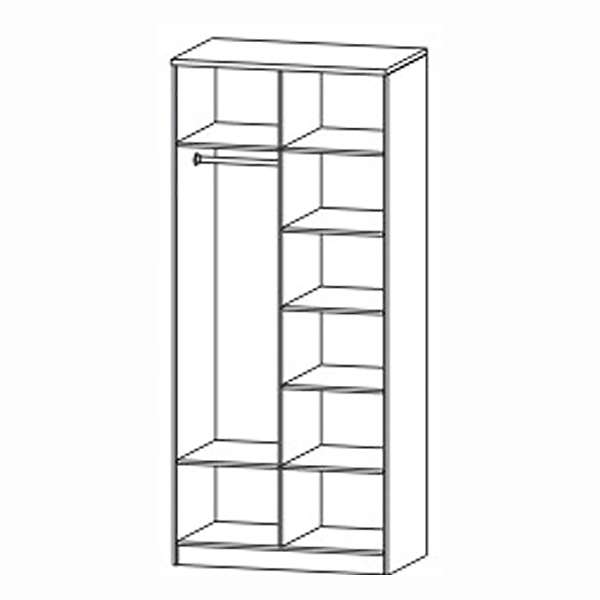 Купить шкаф комбинированный сэндай с-22 - 21 860 ₽