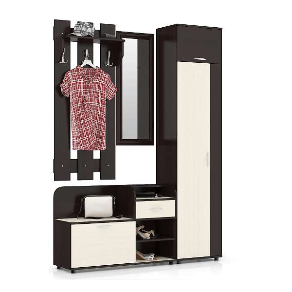 Купить прихожая п5 компоновка 04 - 19 461 руб.