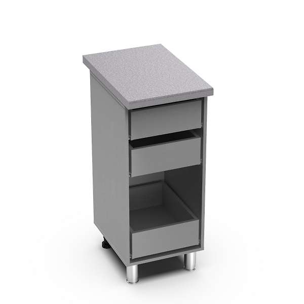 Купить шкаф напольный с одним ящиком крафт шн3я400 - 5 553 ₽