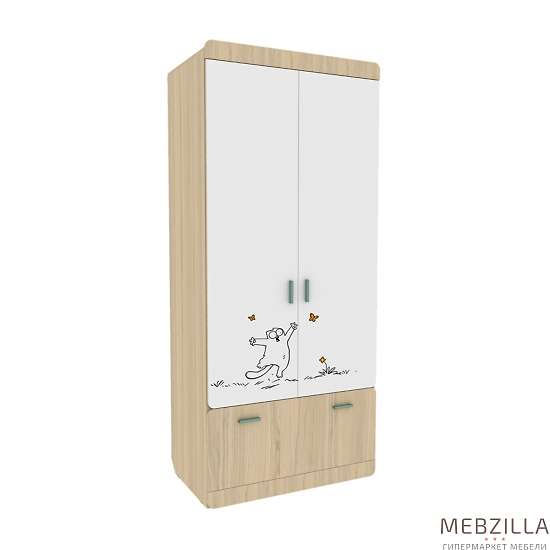 Купить шкаф двухдверный киса шк-2 - 17 480 руб.