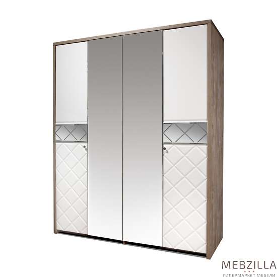 Купить шкаф для одежды 4д кристал кмк 0650.8 - 55 239 руб.