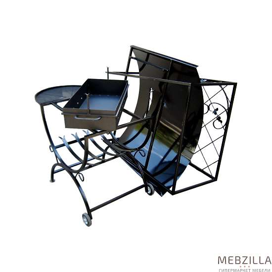 Купить мангал дачный мд-6л с крышей - 15 385 руб.