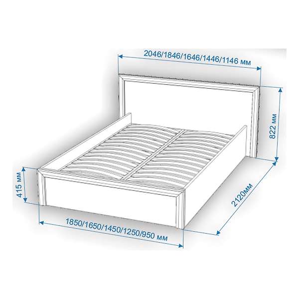 Купить кровать кр-160 nobile - 37 990 ₽