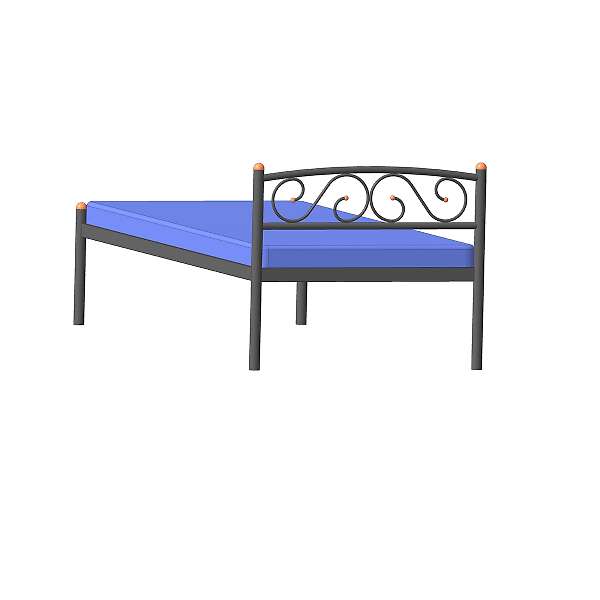 Купить кровать металлическая оптима - 11 454 руб.