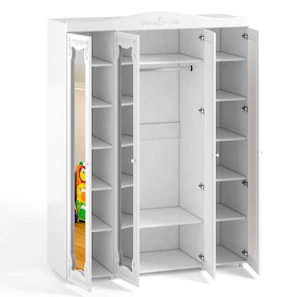 Купить шкаф четырехдверный италия ит-61 - 33 726 руб.