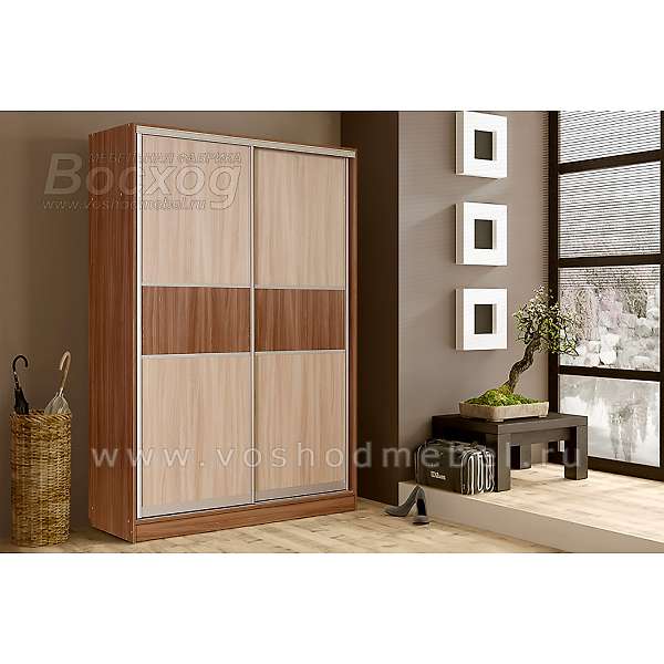 Купить шкаф-купе двухдверный кл2/60/1.6 люкс - 18 620 руб.