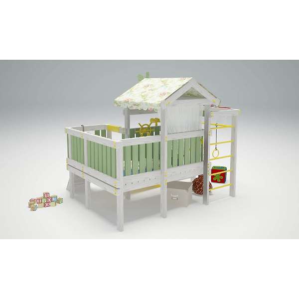 Купить игровой комплекс-кровать савушка baby 7 - 61 900 руб.