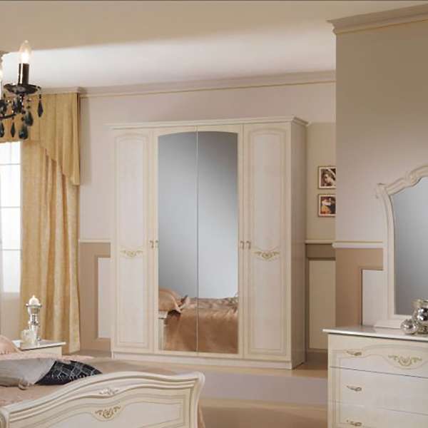 Купить шкаф четырехдверный с зеркалами ирина - 35 805 руб.