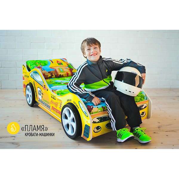Купить кровать-машина пламя - 6 990 ₽