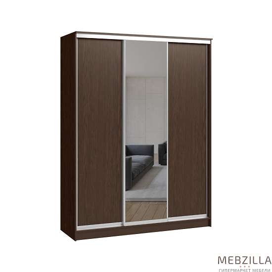 Купить шкаф-купе трехдверный с двумя платяными отделениями версаль - 41 220 руб.