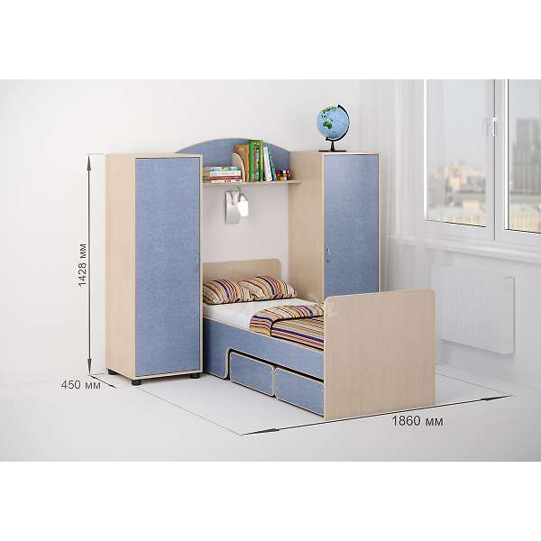 Купить детская стенка легенда №27 - 20 550 ₽