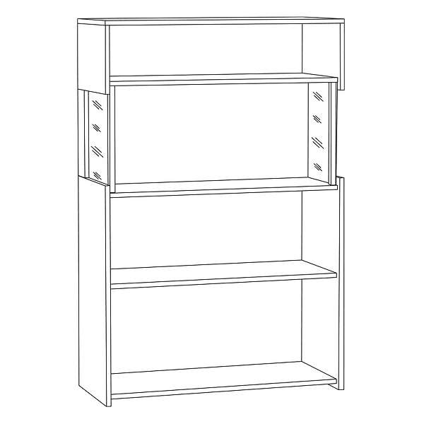 Купить комод с витриной 13.306 трувор - 12 120 руб.