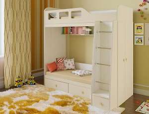 Кровать двухъярусная Астра 3