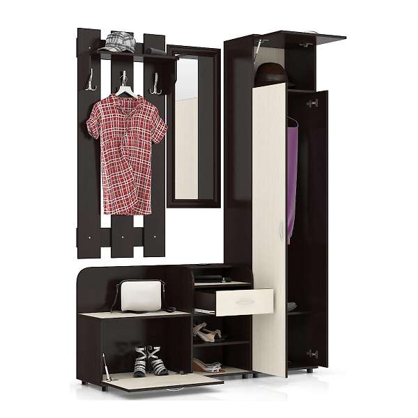 Купить прихожая п5 компоновка 04 - 19 461 руб.