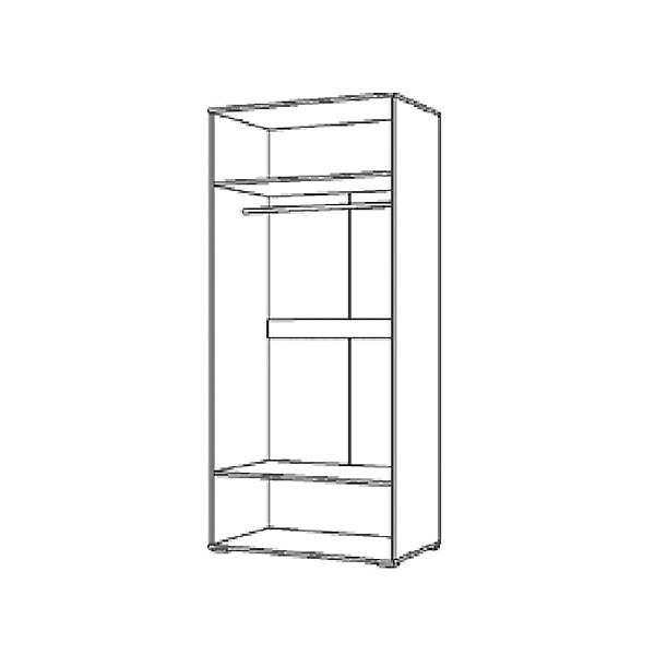 Купить шкаф двухдверный вегас - 10 050 руб.