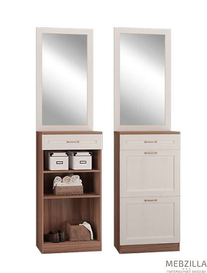 Купить лестер тумба с дв.и ящ. т.ясень/св.бодега - 9 547 руб.