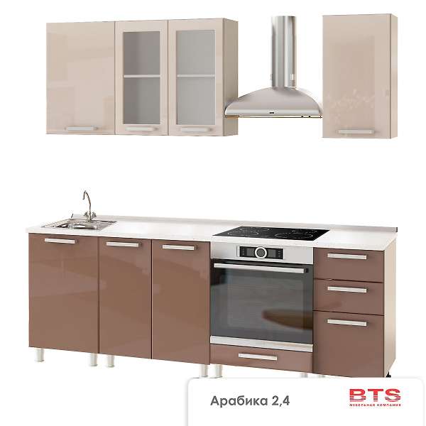 Купить кухня арабика 2.4 вариант 7 - 28 059 ₽