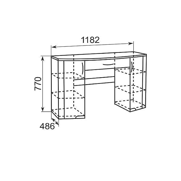 Купить стол туалетный виктория 6 - 11 599 руб.