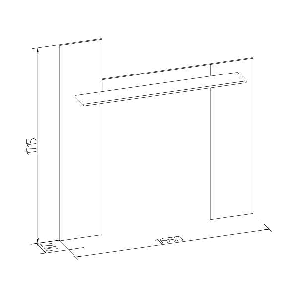 Купить полка навесная леон 4 - 2 553 руб.