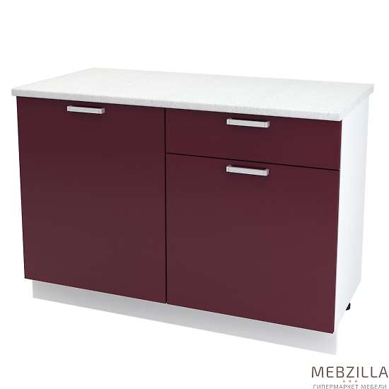 Купить шкаф напольный с одним ящиком бетон шн1я 1200 б/ст - 7 469 ₽