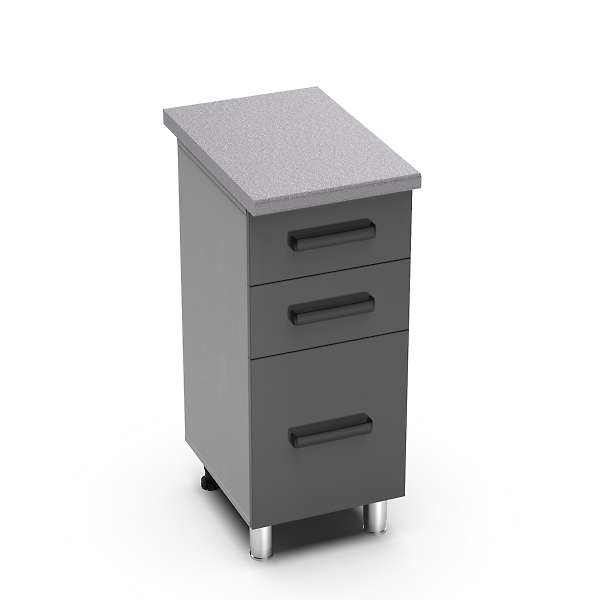 Купить шкаф напольный с одним ящиком крафт шн3я400 - 5 553 ₽