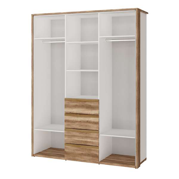 Купить шкаф для одежды трехдверный николь-люкс 01 - 48 790 руб.