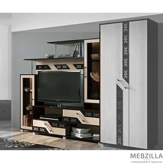 Купить гостиная зодиак центральная секция - 16 269 ₽