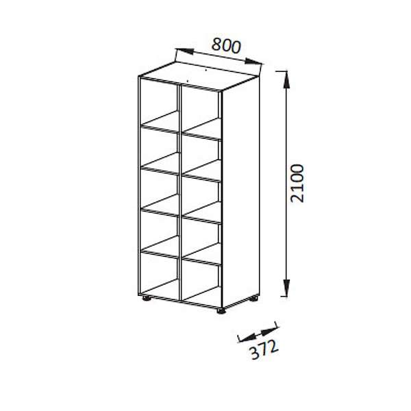Купить стеллаж юниор-6 пм-10 - 10 870 руб.