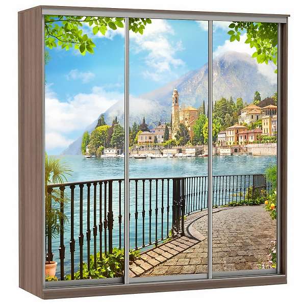 Купить шкаф-купе модерн 2362 (фотопечать, 3 секции) - 56 732 руб.