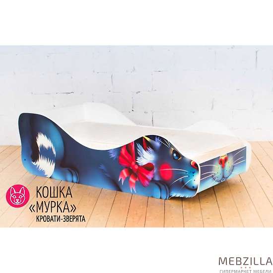 Купить кровать-зверенок кошка-мурка - 8 690 ₽